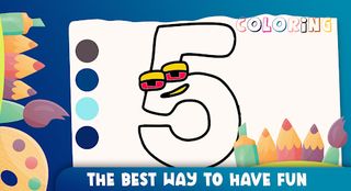 Numbers lore - Coloring Page - Screenshot 3