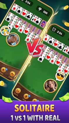 Solitaire Showdown - Live game - Screenshot 1