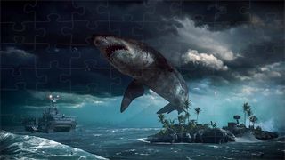 Shark Megalodon Game Puzzle - Screenshot 3