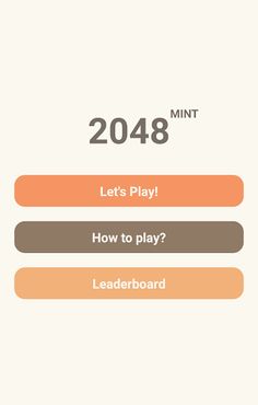 2048 Mint - Screenshot 1