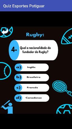 Quiz Esportes Potiguar - Screenshot 3