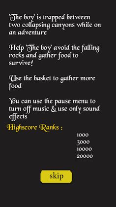 Rock Fall - Screenshot 2