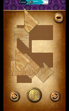 Tangram - the F puzzle - Screenshot 1