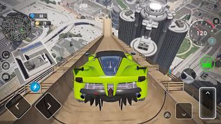 GT Car Stunt Games: Mega Ramps - Screenshot 1