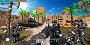 Fps Fire Battleground Offline - Screenshot 1