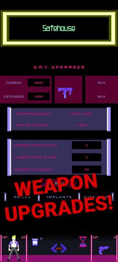 Guncall: A Cyberpunk RPG - Screenshot 2