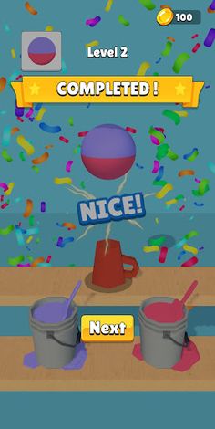 Balls Painting - Puzzle - Screenshot 2