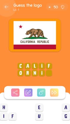 Guess the US state Flag - Screenshot 3