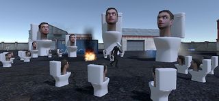 Toilet Monster Survival 3D - Screenshot 1