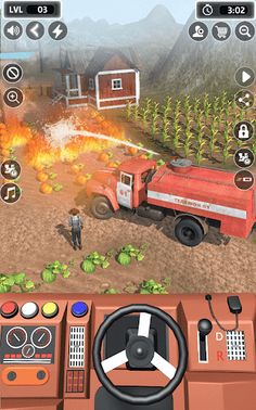 Idle Farm Truck Drive Games 3D - Screenshot 3