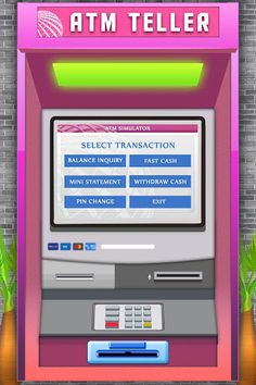 ATM Machine : Bank Simulator - Screenshot 2