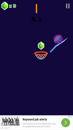 Super Line: Basketball Dunk, B - Screenshot 3