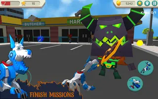 Robot Dog City Simulator - Screenshot 1