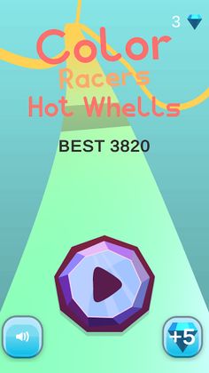 Color Racers Hot Wheels - Screenshot 1