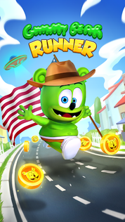 Gummy Bear Run-Endless runner - Screenshot 1
