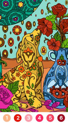 Dogs Color By Number - Screenshot 3