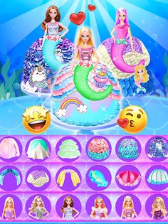 Unicorn Mermaid Cake - Screenshot 4