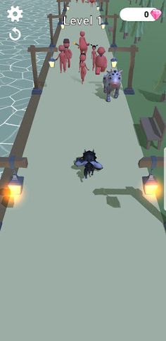 Little Wolf Runner - Screenshot 1