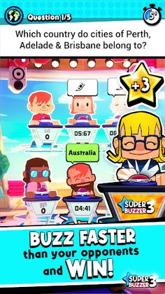 Superbuzzer 3 Trivia Game - Screenshot 2