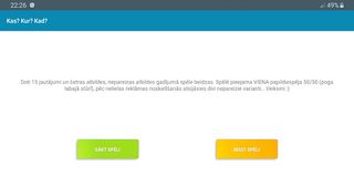 Kas? Kur? Kad? - Screenshot 1