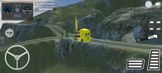 Dangerous Roads Trucker - Screenshot 1