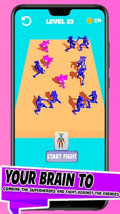 Merge Super Monster Fight Game - Screenshot 2