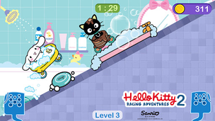 Hello Kitty games - car game - Screenshot 3