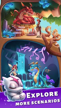 Myst Merge - Elf & Dargon - Screenshot 4