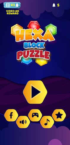 Hexa Block Puzzle - Screenshot 1