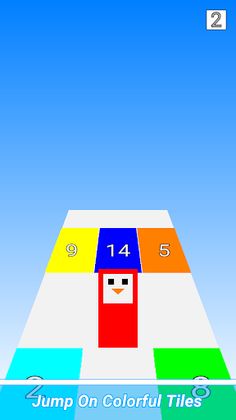 Tiles Math Jumper - Screenshot 2