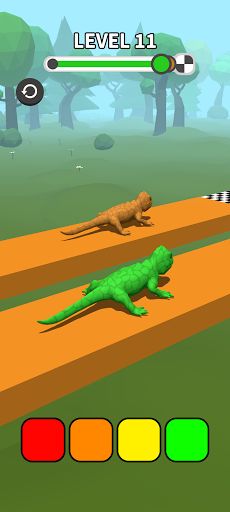 Chameleon Race 3D - Screenshot 3