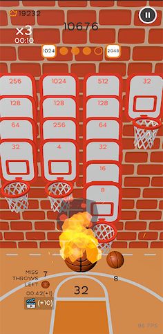 Hyper Dunk 2048 - Screenshot 3