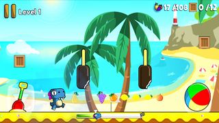 Dinosaur run fruits - Screenshot 2
