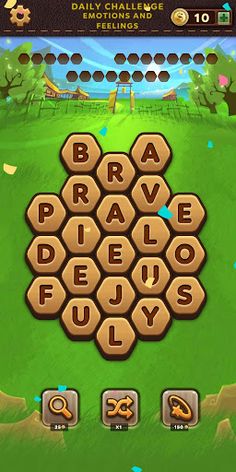 Word Hex Blitz: Crossy Link - Screenshot 1