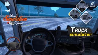 Truck Simulator Euro Snow 2023 - Screenshot 3