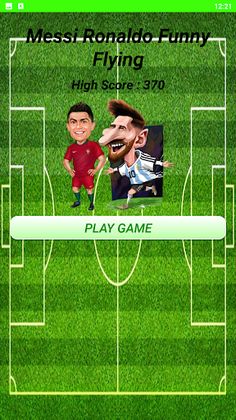 Messi Ronaldo Funny Fly Games - Screenshot 1