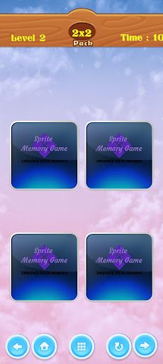 Sprite Memory Game - Screenshot 3