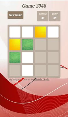 2048 Game - Screenshot 1