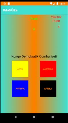 Kıta&Ülke - Screenshot 2