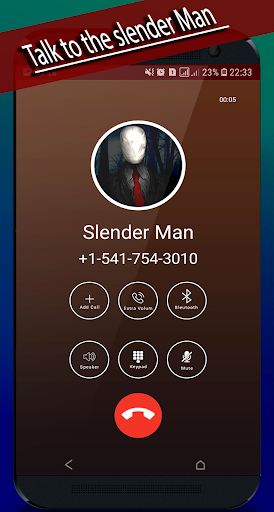 slender Man's video call - Screenshot 2