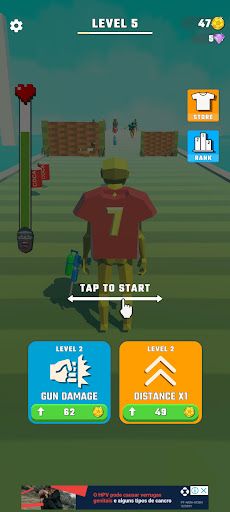 Cristiano Ronaldo Race 3D - Screenshot 1