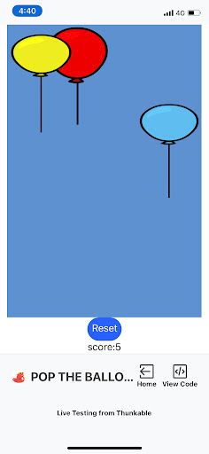 Pop the balloon - Screenshot 2