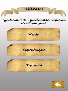 QUIZ des Capitales du Monde - Screenshot 1