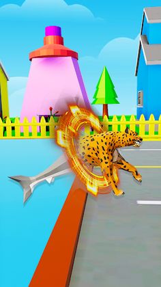 Animal Transform Shift Race 3D - Screenshot 2