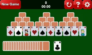 Tri Peaks Solitaire - Screenshot 2
