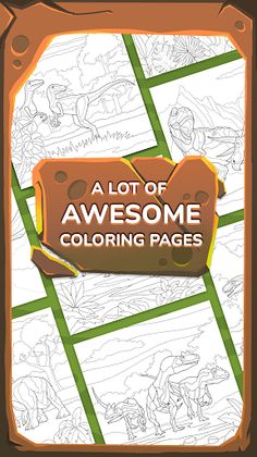 Dino Coloring Book for Kids - Screenshot 2