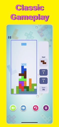 Retro Blocks Puzzle : Peconi - Screenshot 3