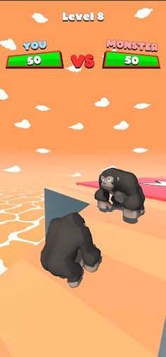 Monster Fight--juego de correr - Screenshot 3