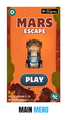 Mars Escape : Cybertruck - Screenshot 1