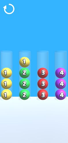 Number Sort Puzzle - Screenshot 2